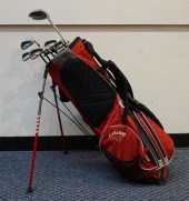 RED NYLON XTRALITE FREESTANDIN