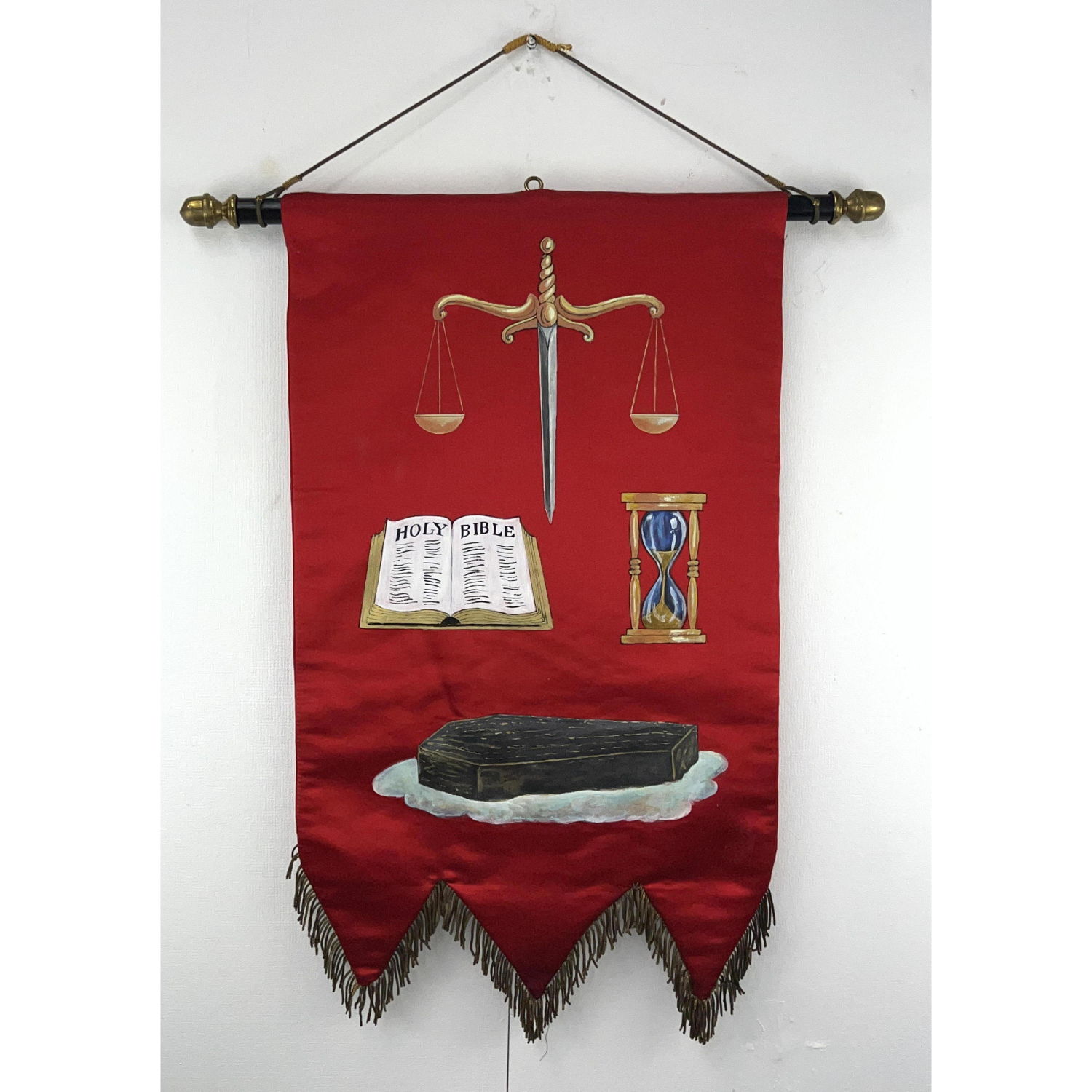 Red Odd Fellows Eden lodge banner