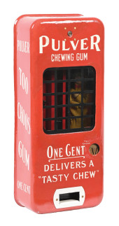 RED PORCELAIN PULVER TAB GUM V