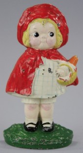 RED RIDING HOOD DOORSTOP Huble