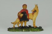 RED RIDING HOOD WITH WOLF DOOR