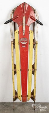 RED ROCKET CHILD'S PAINTED MET