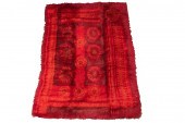 RED SHAG CARPETProvenance: The