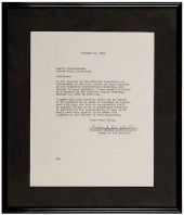 RED SKELTON SIGNED LETTER OF A
