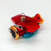 RED TOY SEAPLANE - CHRISTOPHER