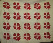 RED & WHITE "FLORAL BASKET" PA