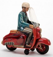 RED ZUNDAPP BELLA MOTOR SCOOTE