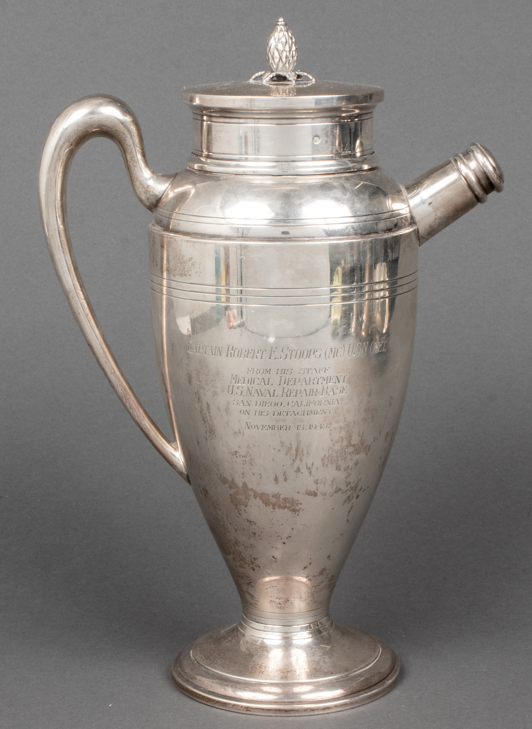 REDLICH & CO. U.S. NAVY SILVER