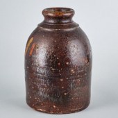 REDWARE CROCKA one gallon redw