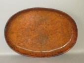 REDWARE OVAL COOKING DISHca. 1
