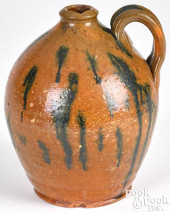 REDWARE OVOID JUG<br>Redware o