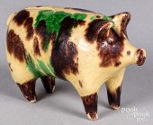 REDWARE PIG BANK, POSSIBLY SHE
