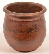 REDWARE STORAGE CROCK ATTRIBUT