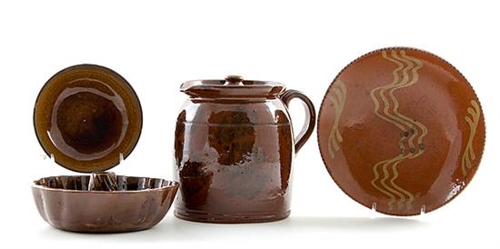 Redware tablewares probably