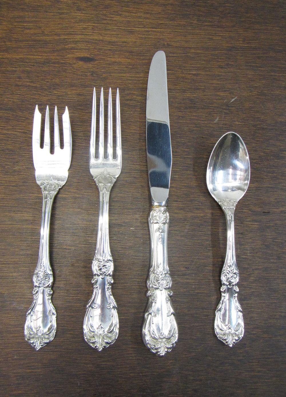 REED & BARTON "BURGUNDY" STERLING