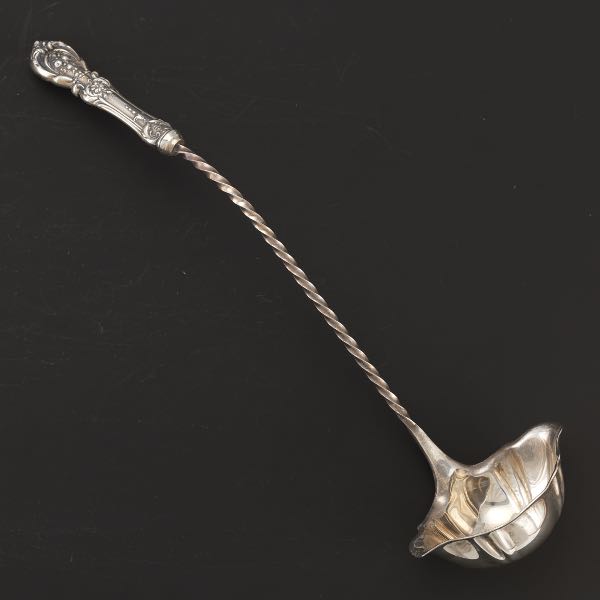 REED & BARTON LARGE PUNCH LADLE,