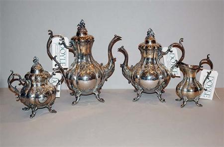 Reed & Barton Sil. Plt. 4 Piece