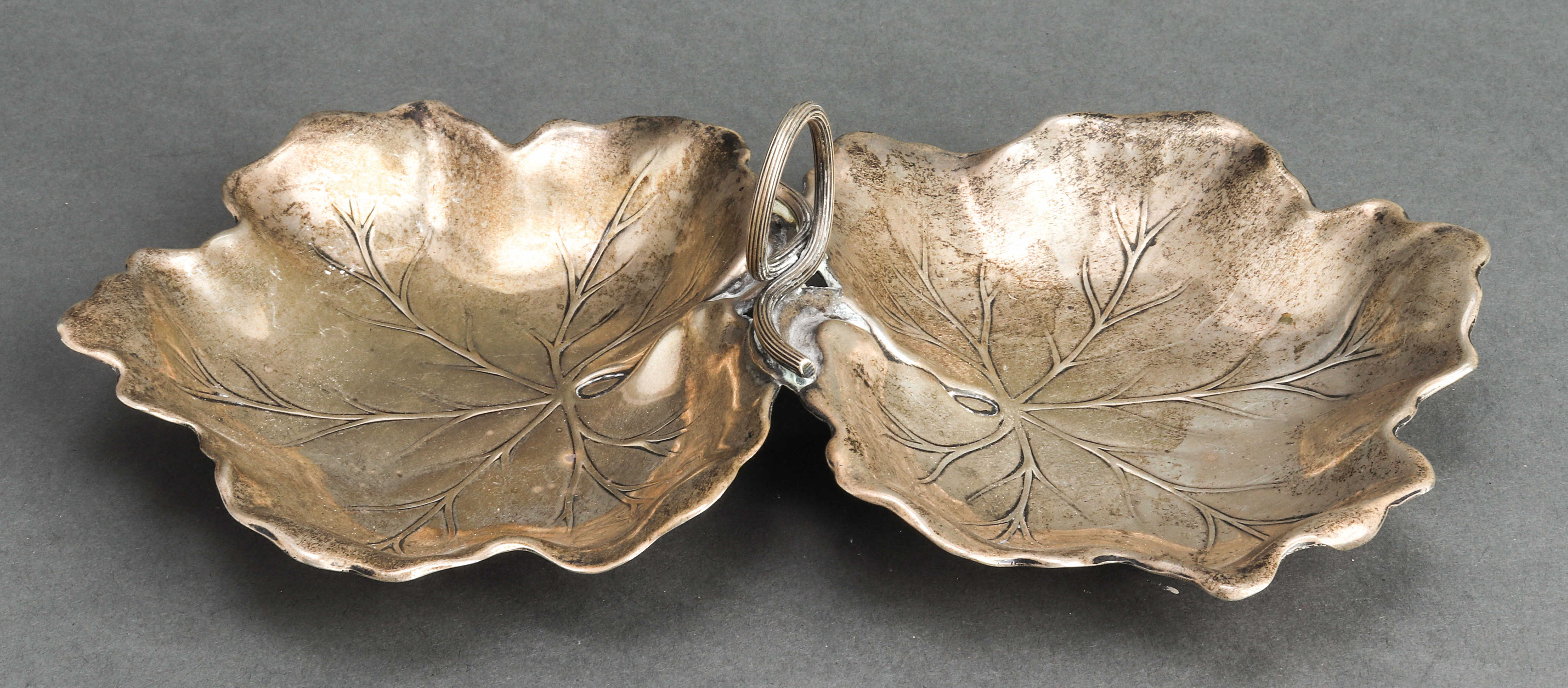 REED & BARTON SILVER LEAF FORM