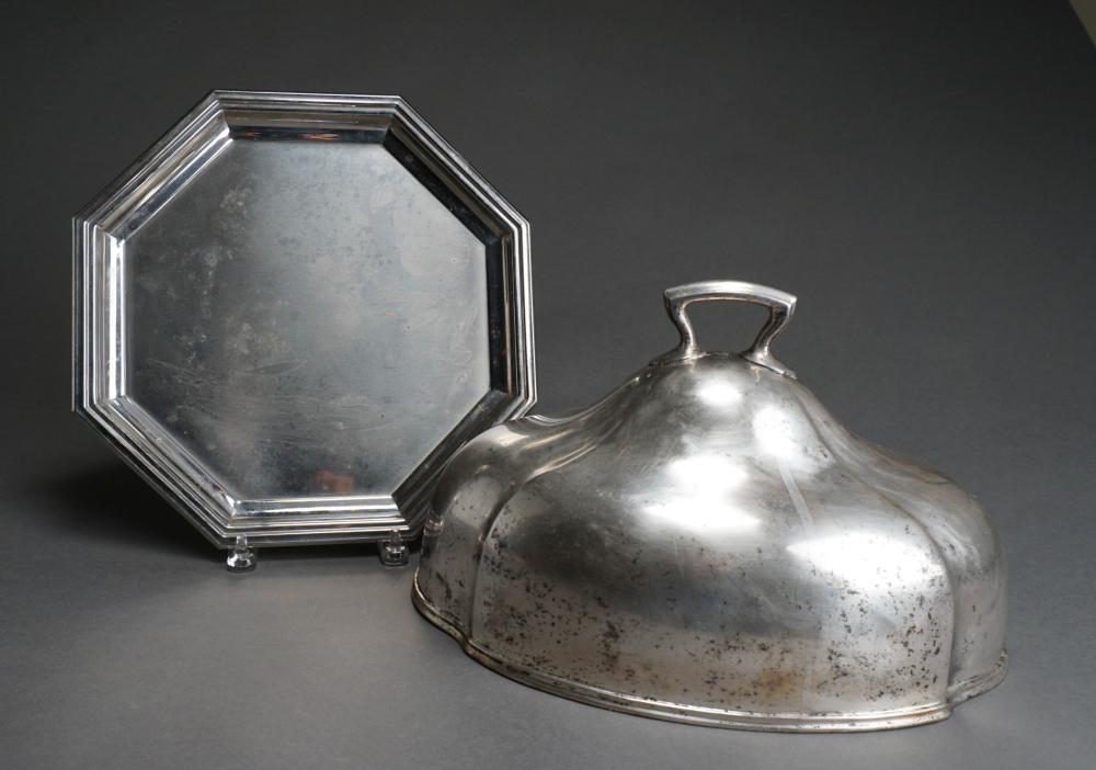 REED & BARTON SILVER PLATE CLOCHE