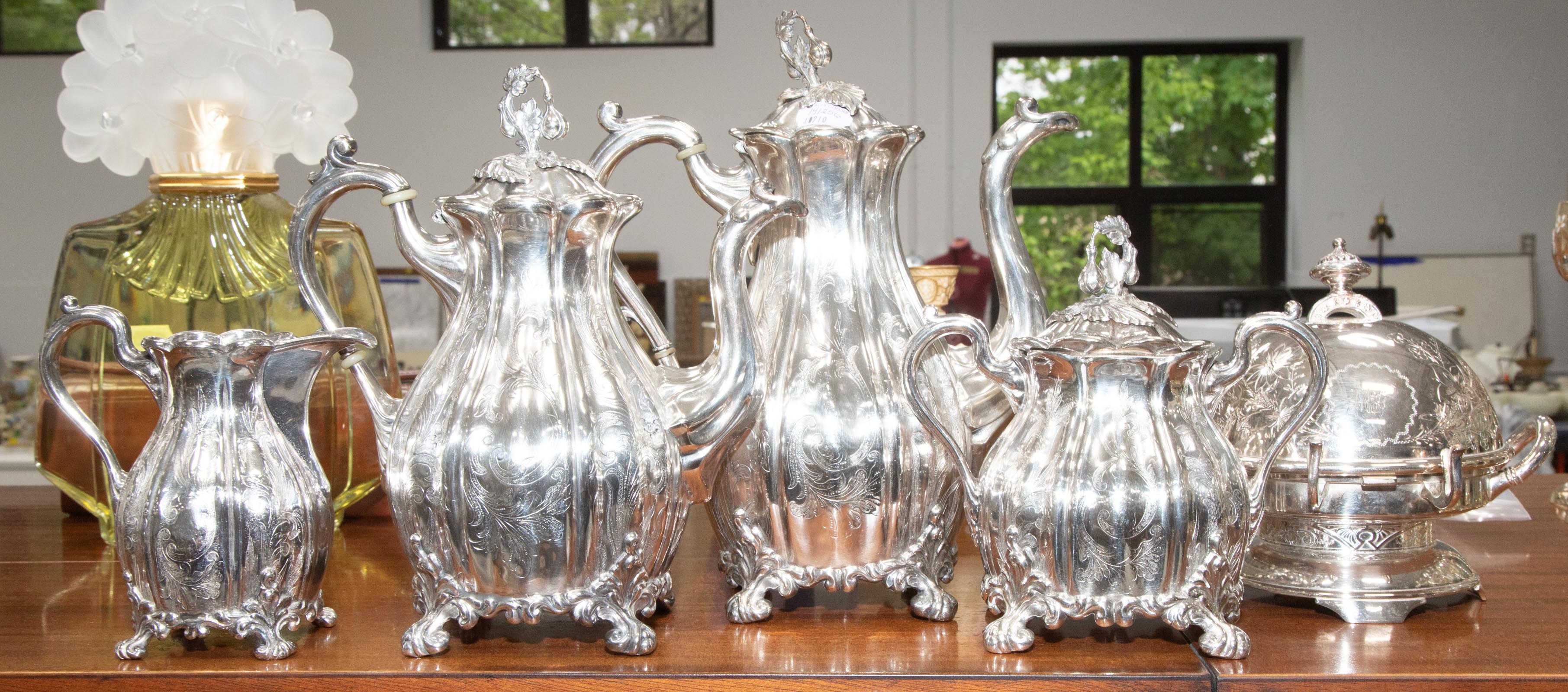 REED & BARTON SILVER PLATED TEA &