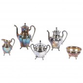 REED & BARTON SILVERPLATE 5PC