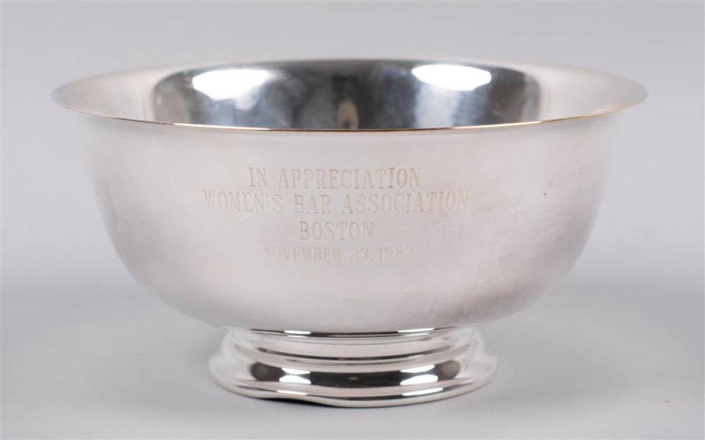 REED & BARTON SILVERPLATED BOWL
