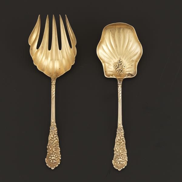 REED & BARTON STERLING GOLD