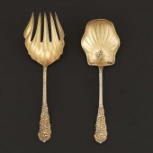 REED & BARTON STERLING GOLD WA