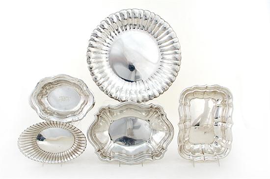 Reed & Barton sterling trays
