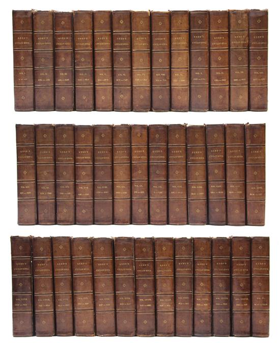 REES ABRAHAM Cyclopaedia; or A