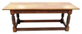 REFECTORY STYLE DINING TABLE,