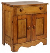 REFINISHED PINE COMMODE Refini