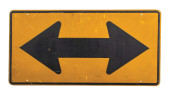 REFLECTIVE STREET SIGN<br>C. 1