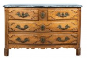 REGENCE CARVED FRUITWOOD & MAR