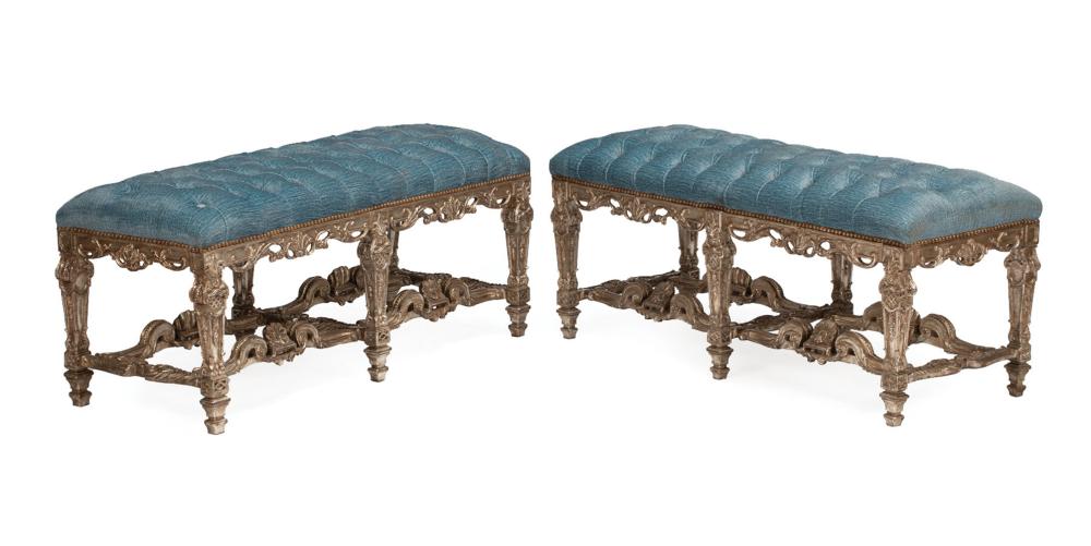REGENCE-STYLE CARVED ARGENTE AND
