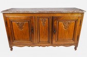 REGENCE STYLE CARVED OAK BUFFE