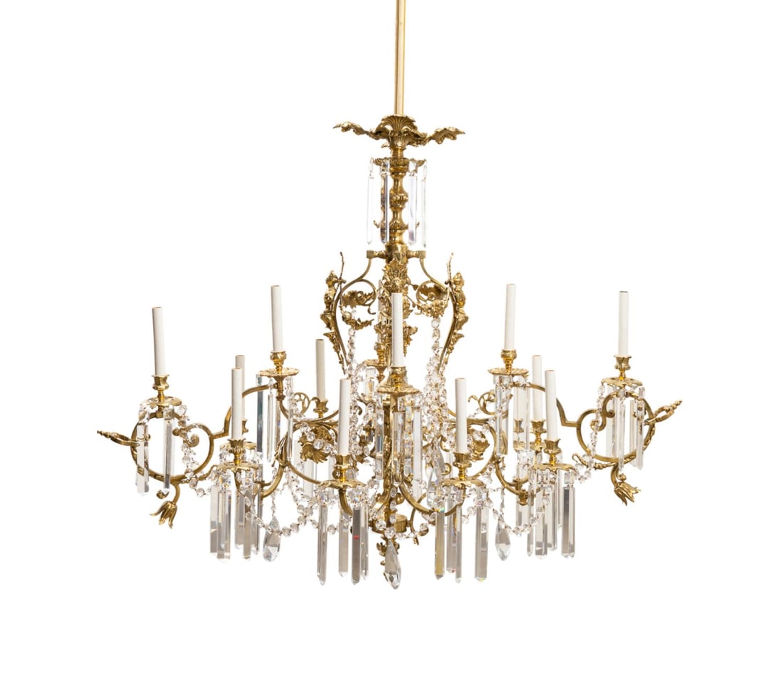 REGENCE STYLE FOURTEEN-LIGHT