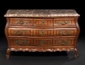 Regence-Style Fruitwood, Oak a