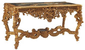 REGENCE STYLE GILT &AMP; LACQU