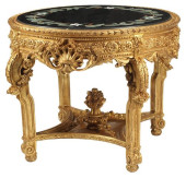 REGENCE STYLE GILT CENTER TABL