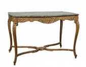 REGENCE STYLE GILT & PAINT DEC
