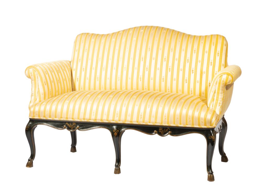 REGENCE-STYLE LACQUER AND GILT