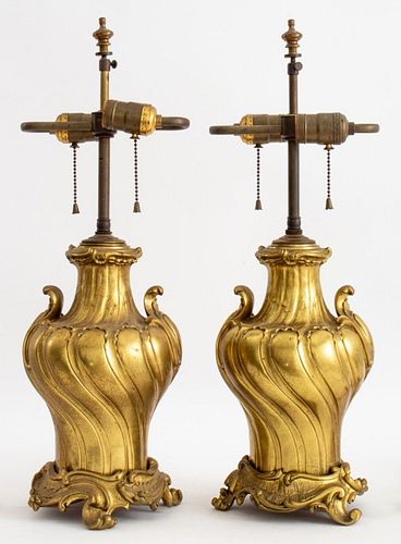REGENCE STYLE ORMOLU VASES