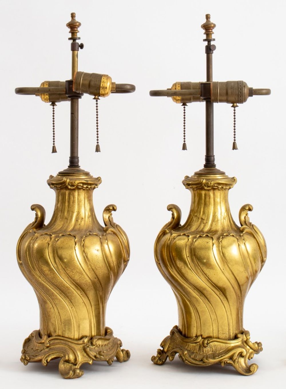 REGENCE STYLE ORMOLU VASES