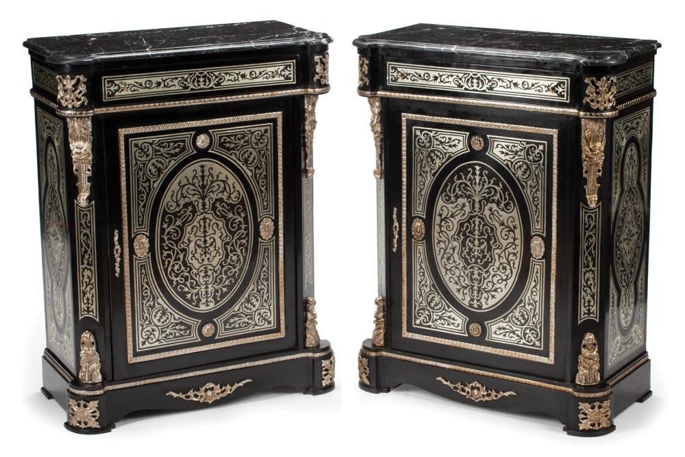 REGENCE-STYLE PEWTER INLAID MUSIC
