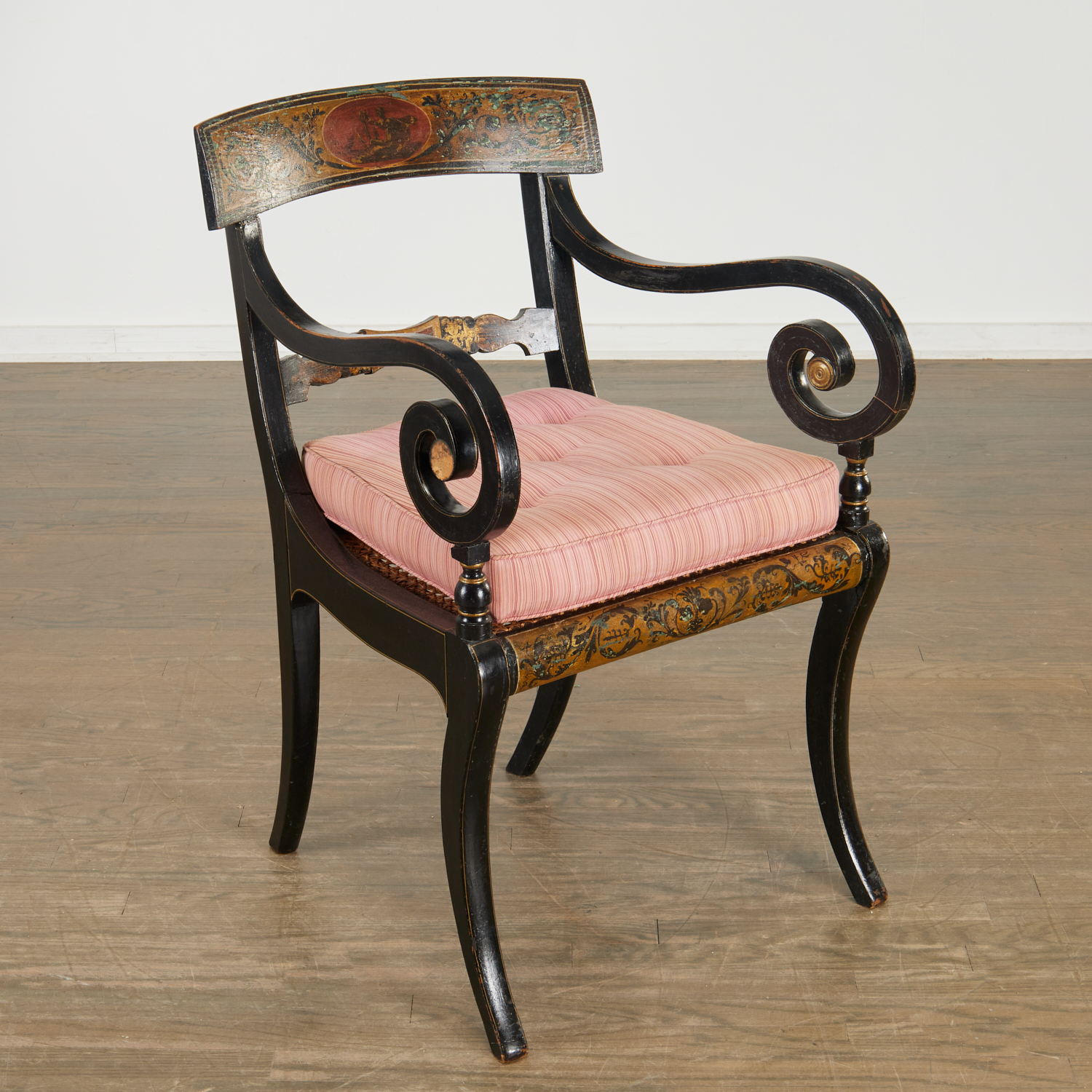 REGENCY ARMCHAIR WITH MARITIME