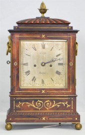REGENCY BRASS INLAID ROSEWOOD