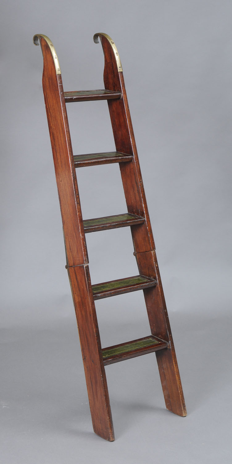 REGENCY BRASS-MOUNTED FOLDING