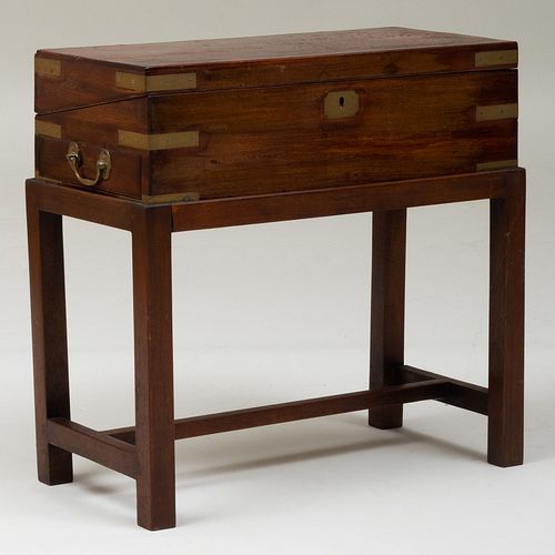 REGENCY BRASS-MOUNTED MAHOGANY