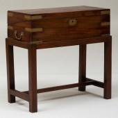REGENCY BRASS-MOUNTED MAHOGANY